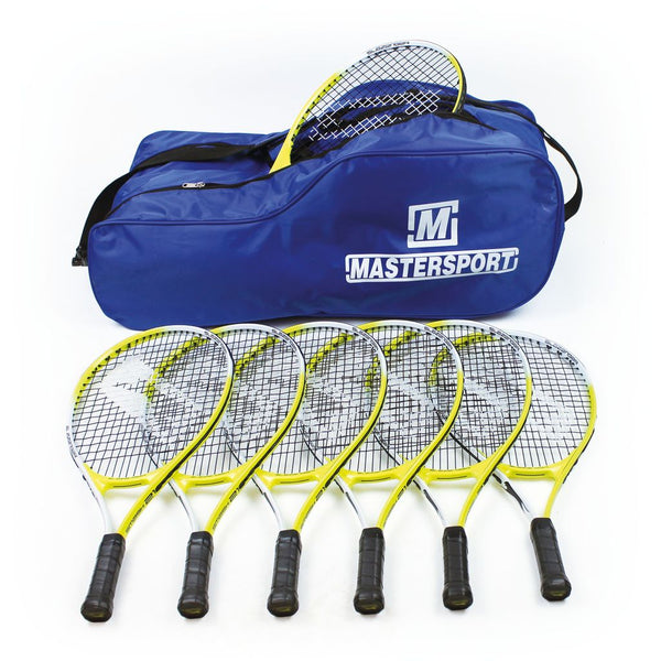 SLAZENGER CLASSIC/SMASH TENNIS RACKET 19", RACKETBAG OF 12