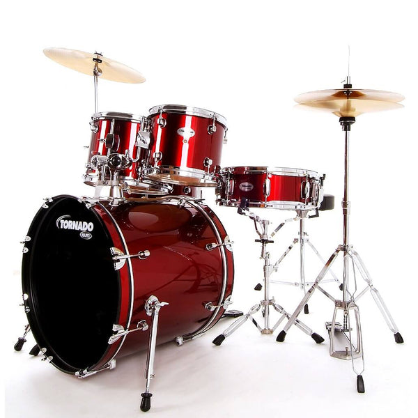 Mapex Tornado 20" Fusion Drum Kit - Burgundy
