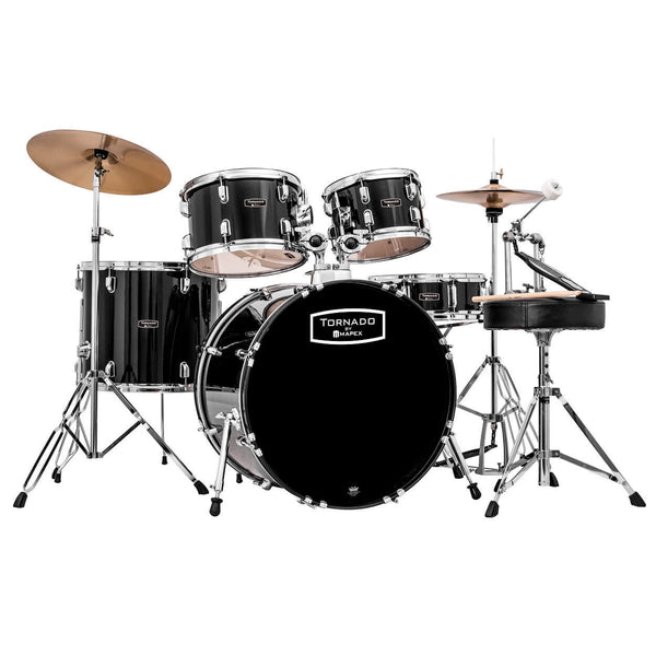 Mapex Tornado 22" Rock Drum Kit - Black
