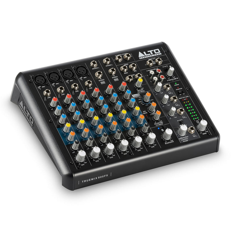 Alto TrueMix 800 FX analogue mixer with USB