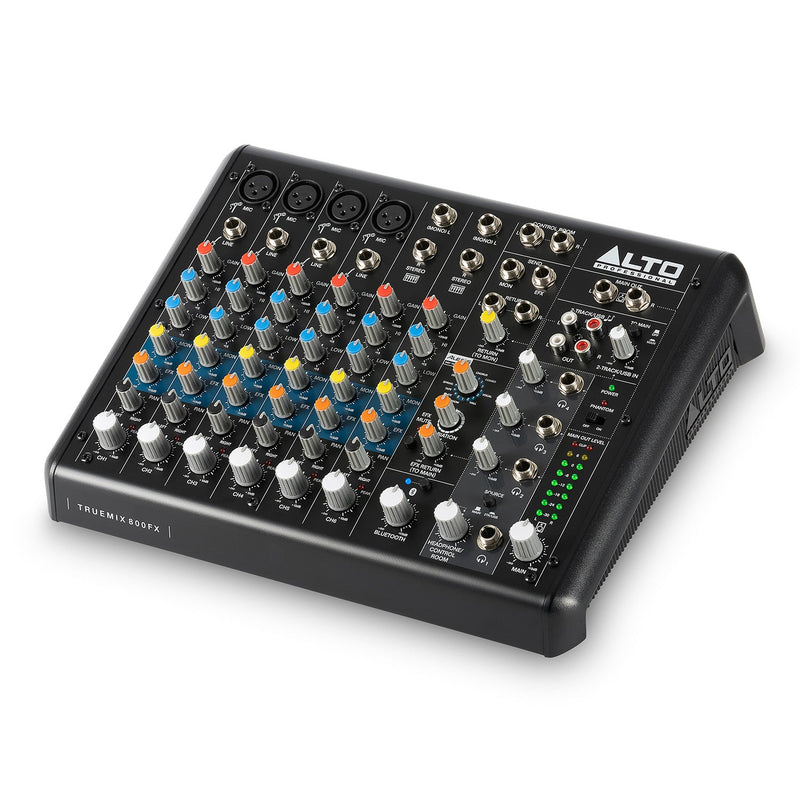 Alto TrueMix 800 FX analogue mixer with USB