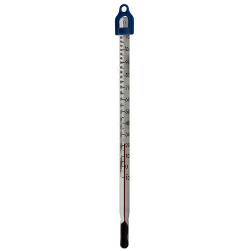 Thermometer,155mm, Total Immersion, Red Spirit, -10/110°C  (Each)