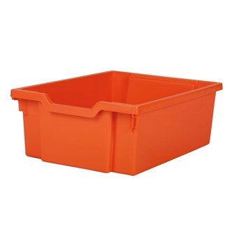 Deep F2 Tray Tropical Orange 427x312x150mm (Each)