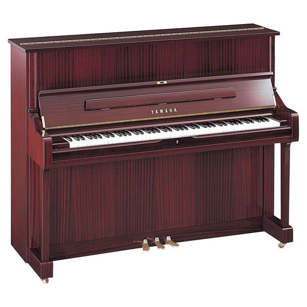 Yamaha U1 upright piano - Polished Mahogany