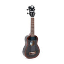 Octopus Academy sparkle soprano ukulele - Black burst