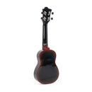 Octopus Academy sparkle soprano ukulele - Black burst