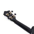 Octopus Academy sparkle soprano ukulele - Black