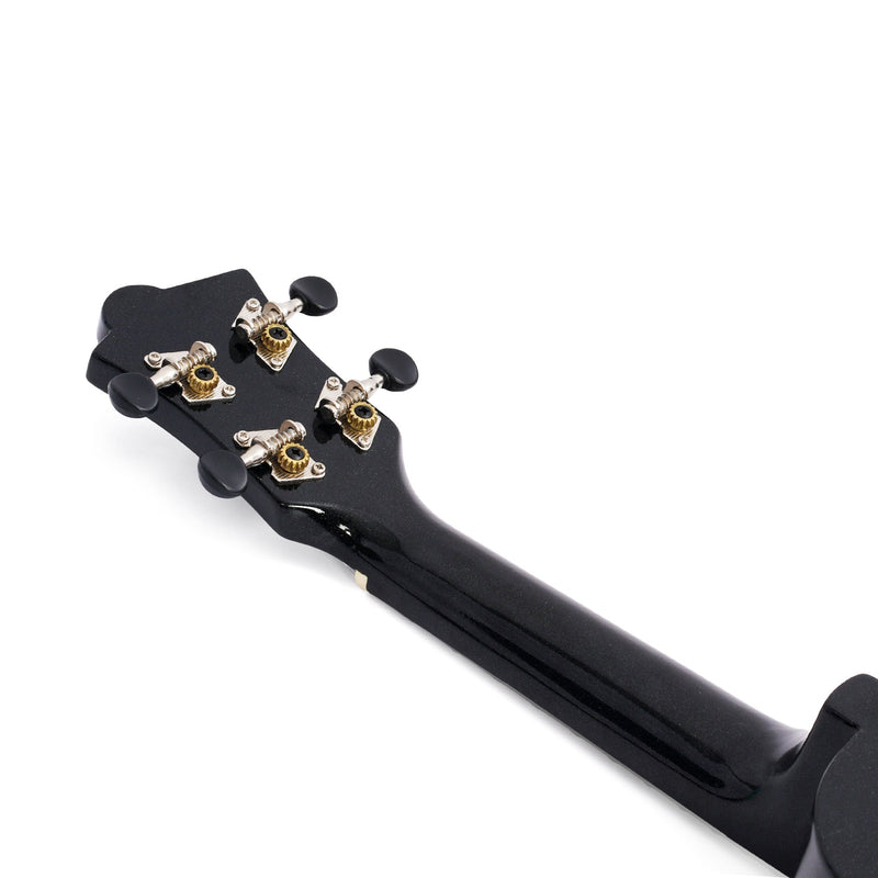 Octopus Academy sparkle soprano ukulele - Black