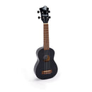 Octopus Soprano Ukulele - Metallic Black