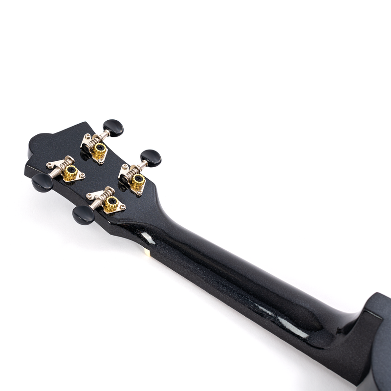 Octopus Soprano Ukulele - Metallic Black