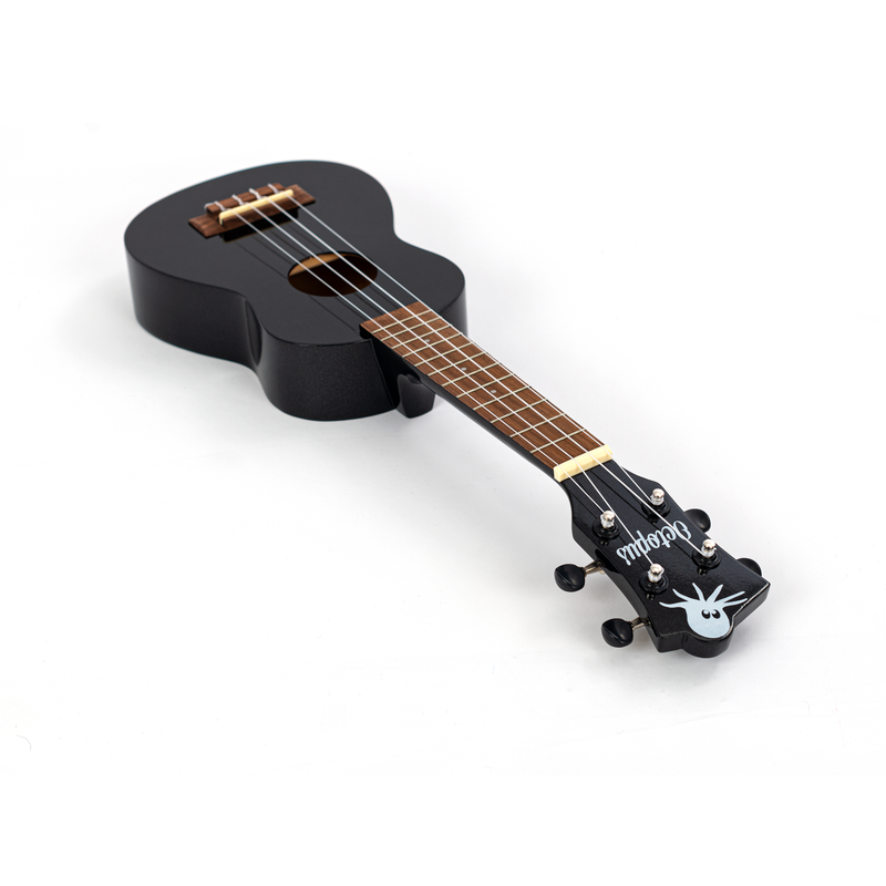 Octopus Soprano Ukulele - Metallic Black