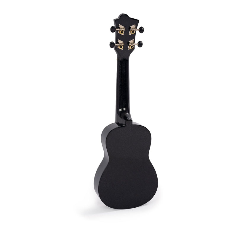 Octopus Soprano Ukulele - Metallic Black