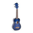 Octopus Academy sparkle soprano ukulele - Dark Blue burst