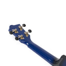 Octopus Academy sparkle soprano ukulele - Dark Blue burst