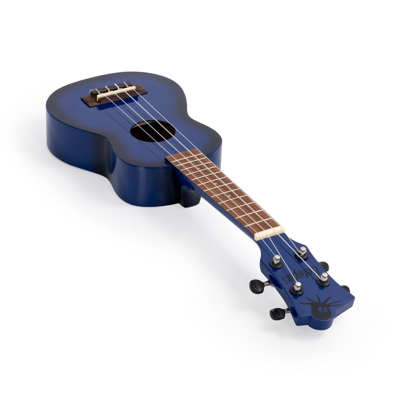 Octopus Academy soprano ukulele - Dark blue burst