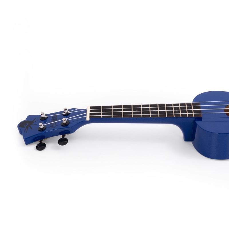 Octopus Academy sparkle soprano ukulele - Dark blue