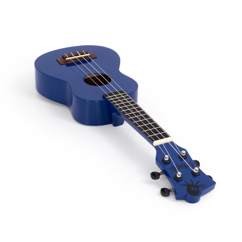 Octopus Academy sparkle soprano ukulele - Dark blue