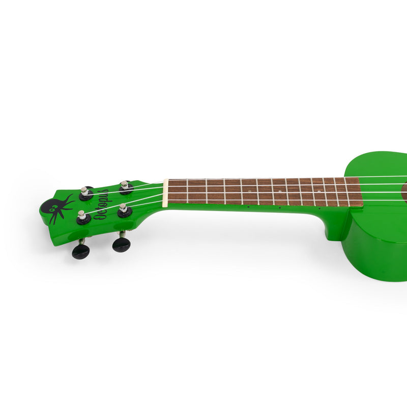 Octopus Soprano Ukulele - Green