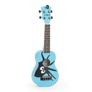 Octopus Soprano Ukulele - Octopus Design On Blue