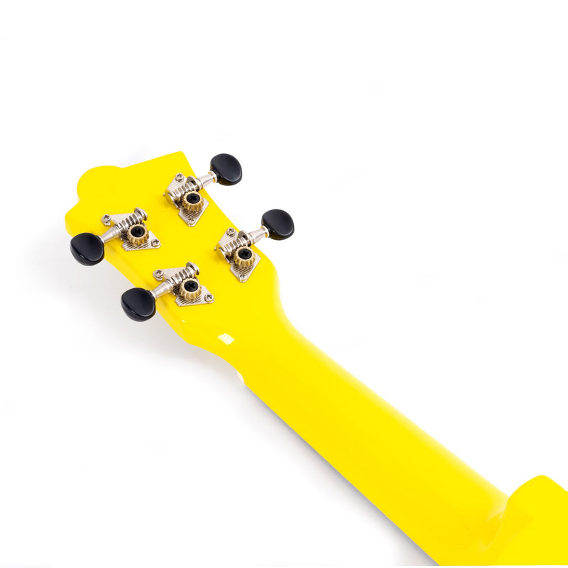 Octopus Academy graphic soprano ukulele - Yellow with Octopus