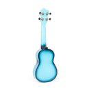 Octopus Academy sparkle soprano ukulele - Light blue burst