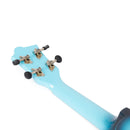 Octopus Academy sparkle soprano ukulele - Light blue burst