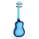 Octopus Soprano Ukulele - Light Blue Burst