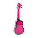 Octopus Academy sparkle soprano ukulele - Pink burst
