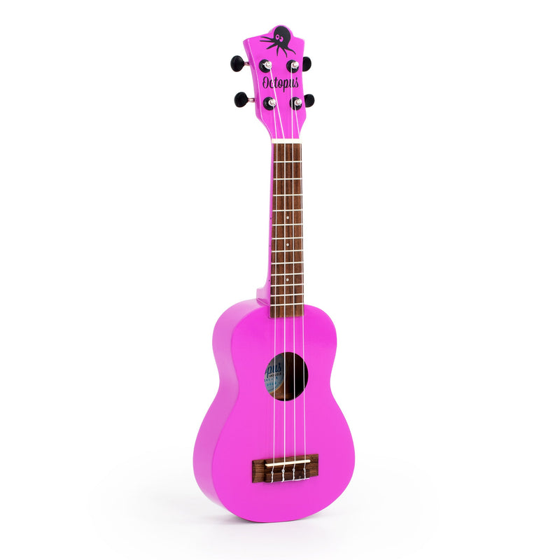 Octopus Soprano Ukulele - Pink