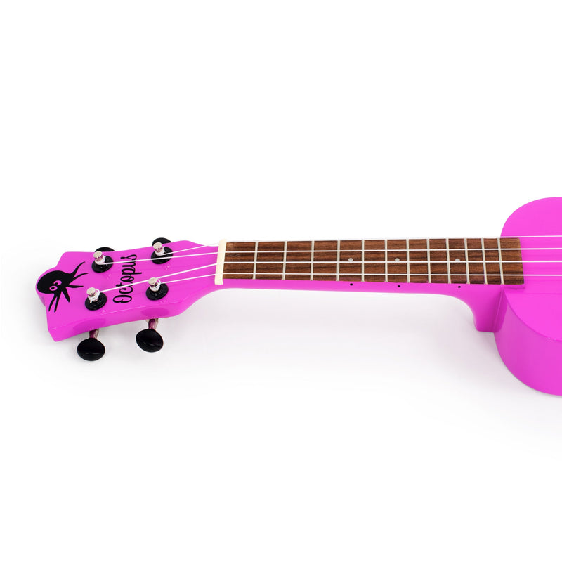 Octopus Soprano Ukulele - Pink