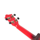 Octopus Academy sparkle soprano ukulele - Red burst