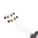 Octopus Academy sparkle soprano ukulele - White burst