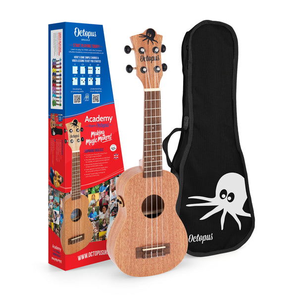Octopus Electro-Acoustic Ukulele - Soprano