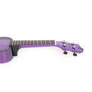 Octopus Academy sparkle soprano ukulele - Purple burst