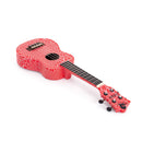 Octopus Academy soprano ukulele - Red and white crackle