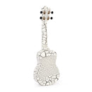 Octopus Academy soprano ukulele - White and black crackle