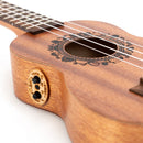 Octopus Rosette electro-acoustic soprano ukulele