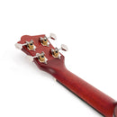 Octopus Flamed maple with solid cedar top soprano ukulele