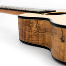 Octopus Spalted maple with solid spruce top concert ukulele