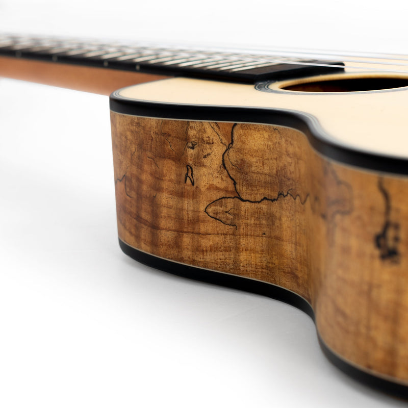 Octopus Spalted maple with solid spruce top concert ukulele
