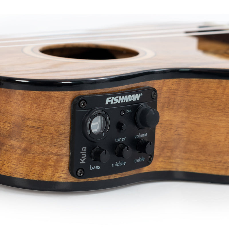 Octopus Solid mango top electro-acoustic soprano ukulele