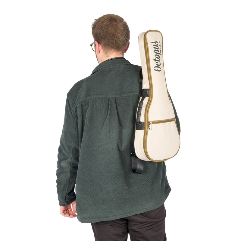 Octopus UK57 fine hessian ukulele gig bag - Soprano