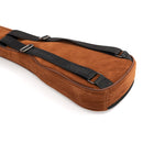 Octopus UK57 dark brown suede effect ukulele gig bag - Tenor