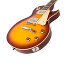 Vintage V100 Reissued electric guitar - Flame Iced Tea