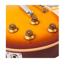 Vintage V100 Reissued electric guitar - Flame Iced Tea