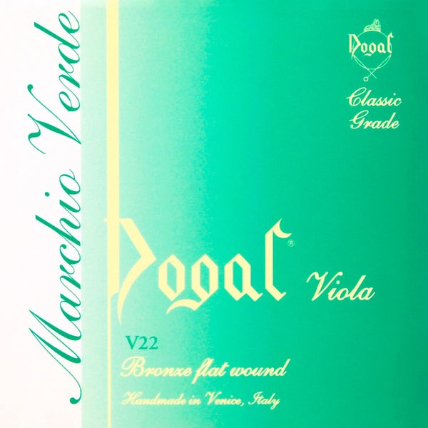 Dogal Green viola strings individual - D