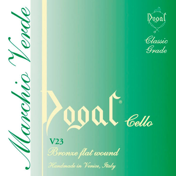 Dogal Green cello string A - 1/2 - 1/4