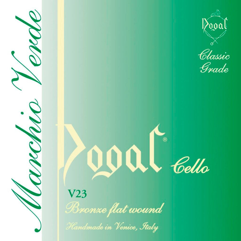 Dogal Green Cello String D - 4/4 - 3/4