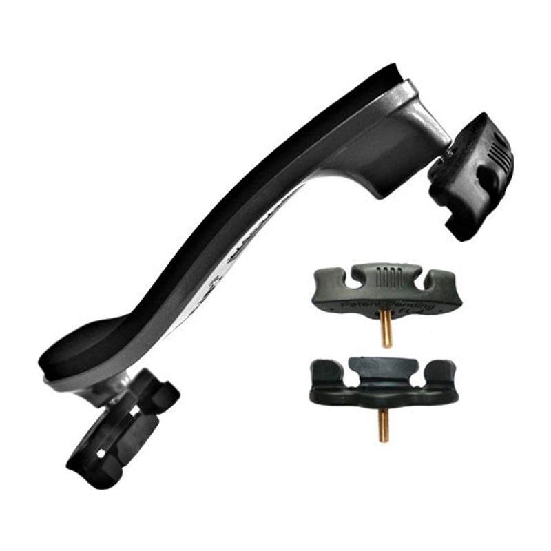 Everest violin shoulder rest - 4/4 - 3/4 (black)