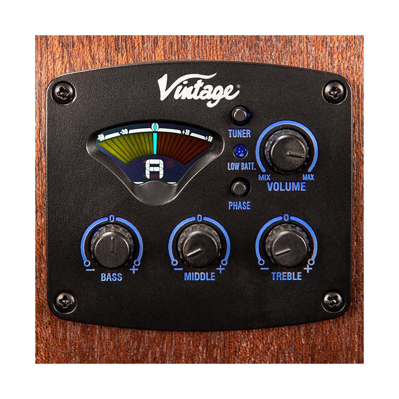 Vintage Statesboro 'dreadnought' electro-acoustic guitar